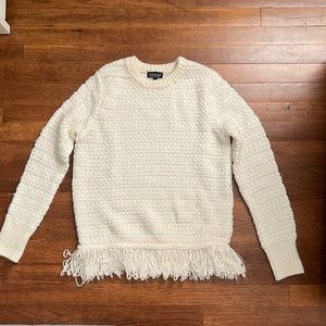 Topshop cream sweater